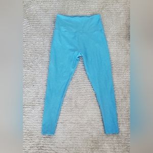 Beyond yoga light blue Spacedye large leggings